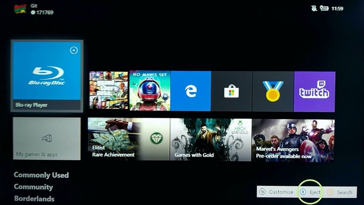 So sieht das Dashboard der Xbox One jetzt aus. (Bild: reddit-Nutzer u/rockstarleopard)