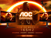 Die AOC Agon G2 Gaming-Monitor-Serie erhält schnellere IPS-Panels: Agon 24G2SPU, 27G2SPU, 24G2SPAE und 27G2SPAE schaffen 165 Hz.