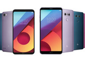 Weitere Modefarben Moroccan Blue und Lavender Violet für LG G6 und Q6.
