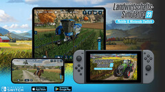 Landwirtschafts-Simulator 23 für Nintendo Switch und Mobile erscheint am 23. Mai.
