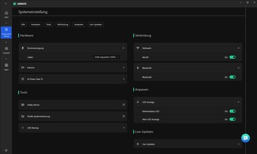 GiMATE Einstellungen