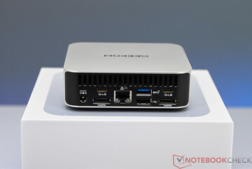 Geekom A8 - Anschlüsse an der Rückseite