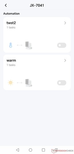 Automatisierungen werden unterstützt