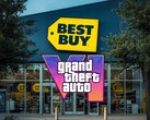 Best Buy-Filiale mit GTA 6-Logo