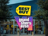 Best Buy-Filiale mit GTA 6-Logo 