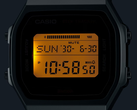 Zifferblatt einer Casio Uhr, aus der Nähe