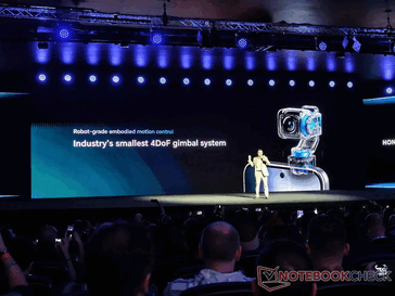 Es lassen sich stabilisierte Videos anfertigen