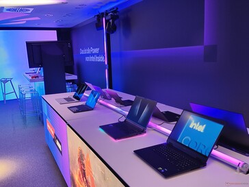 Premium-Laptops im Intel Experience Store (Bildquelle: Benjamin Herzig)