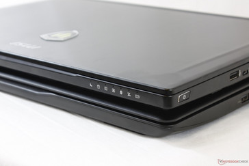 oben: MSI WS63, unten: SC15