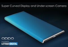 Ein Design-Patent deutet auf ein künftiges Oppo-Flaggschiff mit Display an den Seitenflächen und vermutlich Under-Screen-Kamera.