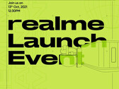 Realme kündigt verschiedene Produktneuheiten für den 13. Oktober an. (Bild: Realme)