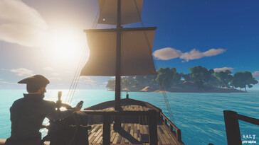 Die Umgebung in Salt 2: Shores of Gold