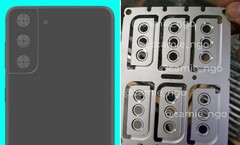 Das Galaxy S21+ im ersten geleakten CAD sowie das Kamera-Gehäuse zum Galaxy S21 zeigen wohin die Reise bei Samsung geht.