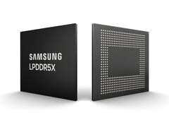 Samsungs LPDDR5X-Arbeitsspeicher soll sowohl schneller als auch energiesparender arbeiten. (Bild: Samsung)
