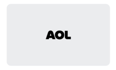 Das AOL-Logo. (Bildquelle Yahoo)