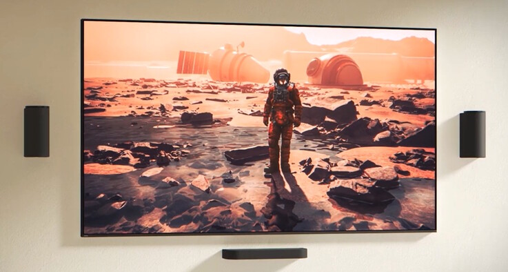 Das 405-Watt-Soundsystem Bravia Theater Trio kann per 360 Spatial Sound Mapping bis zu 24 Phantom-Lautsprecher im Raum erzeugen.