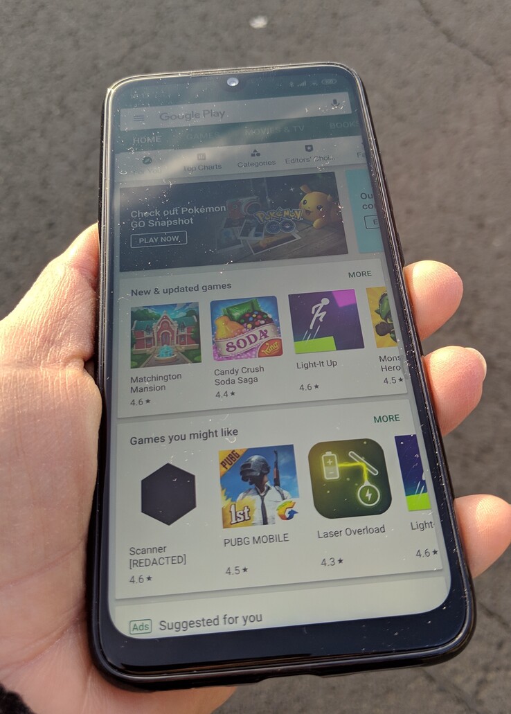 Spiegelung bei leichter Sonne