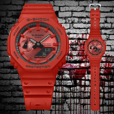 Casio G-Shock GA-2100RRB-4A. (Bildquelle: @geesgshock auf Instagram)