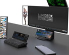 Lumideck: Monitor und mechanische Tastatur