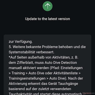 Fehler wurden ebenfalls behoben