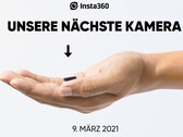 Insta360: Morgen, am 9. März, stellt der 360°-Profi seine neue Mini-Actionkamera vor.