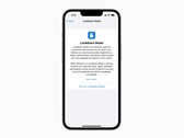 Der Lockdown-Modus schränkt die Funktionalität des iPhone zugunsten der Sicherheit ein. (Bild: Apple)
