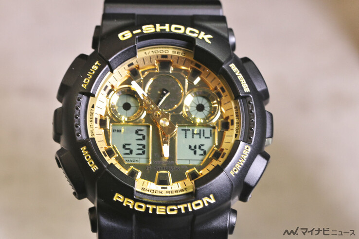 Casio G-Shock GA-100GGB-1A9 (Bildquelle: MyNavi News)