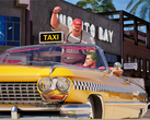 Screenshot aus Crazy Taxi World Tour