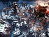 Im Bild: Eine Stadt in Frostpunk. 