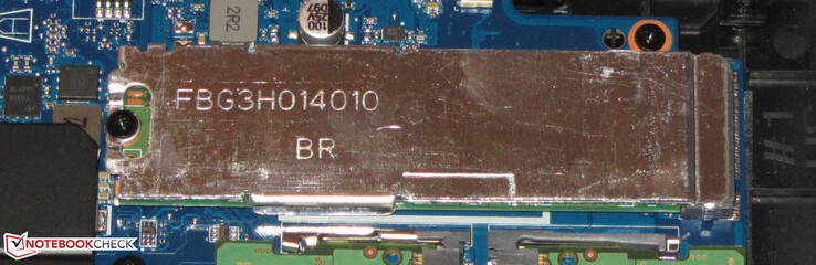 Eine NVMe-SSD dient als Systemlaufwerk