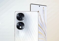 Das Honor 70 setzt auf ein auffälliges Design mit texturierter Rückseite. (Bild: Honor)