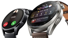 Huawei Watch 3 (links) und Huawei Watch 3 Pro (rechts): Offizielle Renderbilder und Specs sind kurz vor dem Launch im Netz. (Bild via Evan Blass)