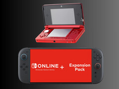Ein Nintendo 3DS über einer Switch 2. (Bildquelle: Nintendo of America, Amazon mit Bearbeitungen)