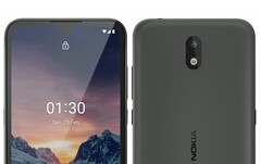 Am Tag vor dem Nokia-Launchevent sind die offiziellen Renderbilder des Nokia 1.3 geleakt.