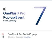 OnePlus 7 Pro: Globale Pop-up Events stehen fest.