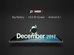Das Ulefone Power 3 hat Android 8.1 vorinstalliert