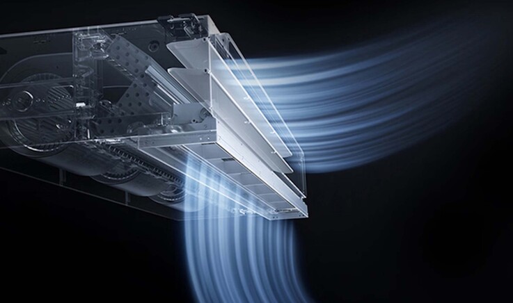 Der Luftstrom kann durch einen Anwesenheitssensor gesteuert werden