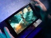 Der Aya Neo setzt auf das Format der Nintendo Switch, allerdings mit mächtigem AMD Ryzen-Chip. (Bild: Aya Neo)