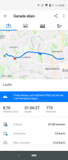 GPS Motorola One Action