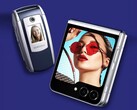 Die Galaxy Z Flip5 Retro Edition übernimmt die Farben des Samsung SGH-E700. (Bild: Samsung)