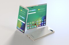 Tablet und Smartphone in einem, dank eines ausziehbaren Displayteils. Samsung patentiert ein weiteres Zukunftskonzept.