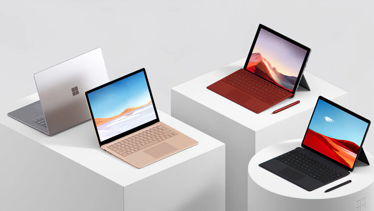Das Design der neuen Surface-Produkte soll sich kaum ändern. (Bild: Microsoft)