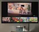 Switch 2 GameChat wird auf dem Fernseher angezeigt