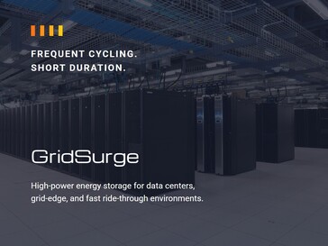 GridSurge ist ein Natrium-Ionen-ESS für KI-Rechenzentren und andere Hochleistungsanwendungen