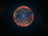 Ein Bild der Supernova SN 1993J