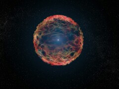 Ein Bild der Supernova SN 1993J