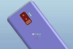 Das Galaxy S9 könnte mit vertikaler Dual-Cam und Fingerabdrucksensor darunter erscheinen.