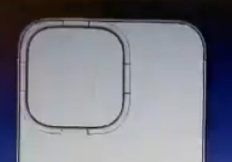 Dieses Bild soll die Größe des Kameramoduls vom Apple iPhone 13 Pro Max zeigen. (Bild: Ice Universe, Weibo)