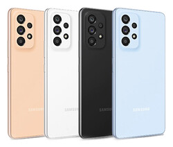 Farboptionen des Galaxy A53 5G