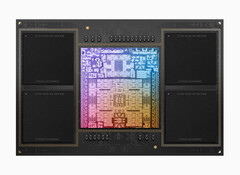 Der Apple M2 Max packt 67 Milliarden Transistoren und bis zu 96 GB Arbeitsspeicher auf einen einzelnen Chip. (Bild: Apple)